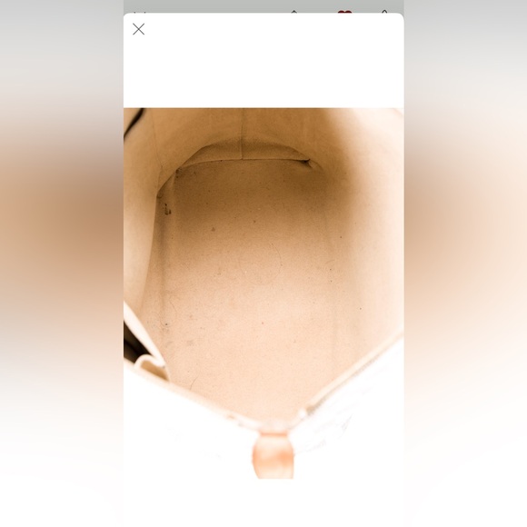 White Louis Vuitton Top Handle Bag - Picture 3 of 8